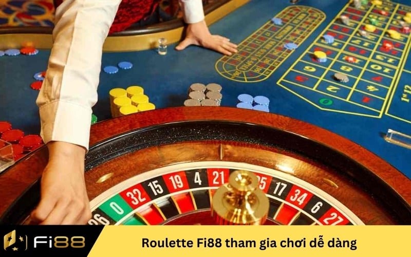 Roulette tham gia chơi dễ dàng