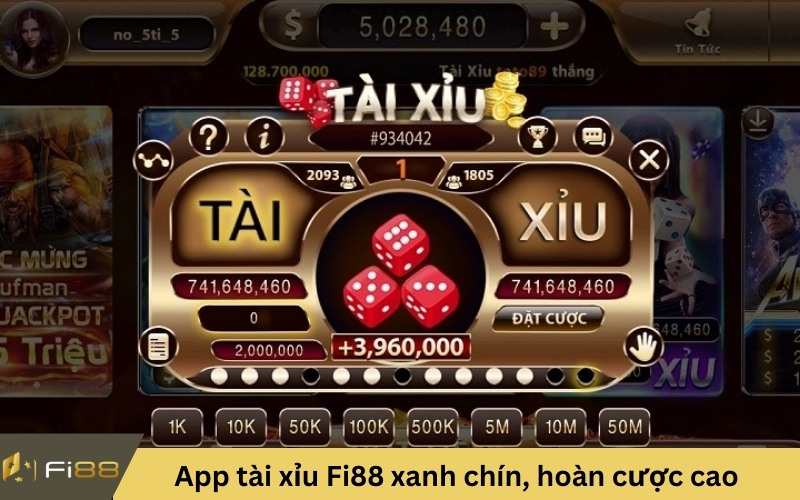 App tài xỉu Fi88 xanh chín