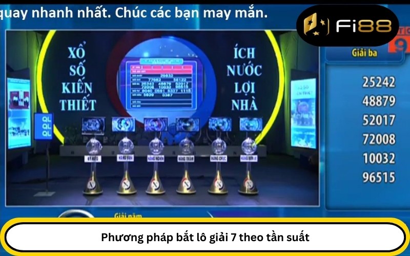 Phương pháp bắt lô giải 7 theo tần suất