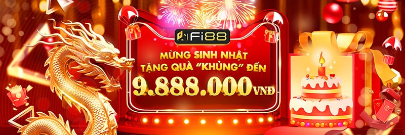 Sự kiện mừng sinh nhật tặng quà lên tới 9.888.000