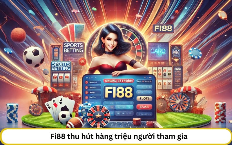 Fi88 thu hút hàng triệu người tham gia cá cược trực tuyến