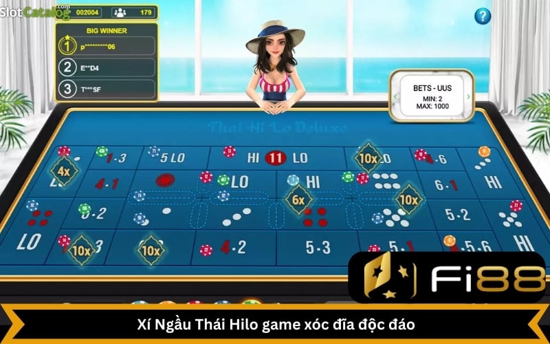 Xí Ngầu Thái Hilo game xóc đĩa được nhiều người chơi hiện nay